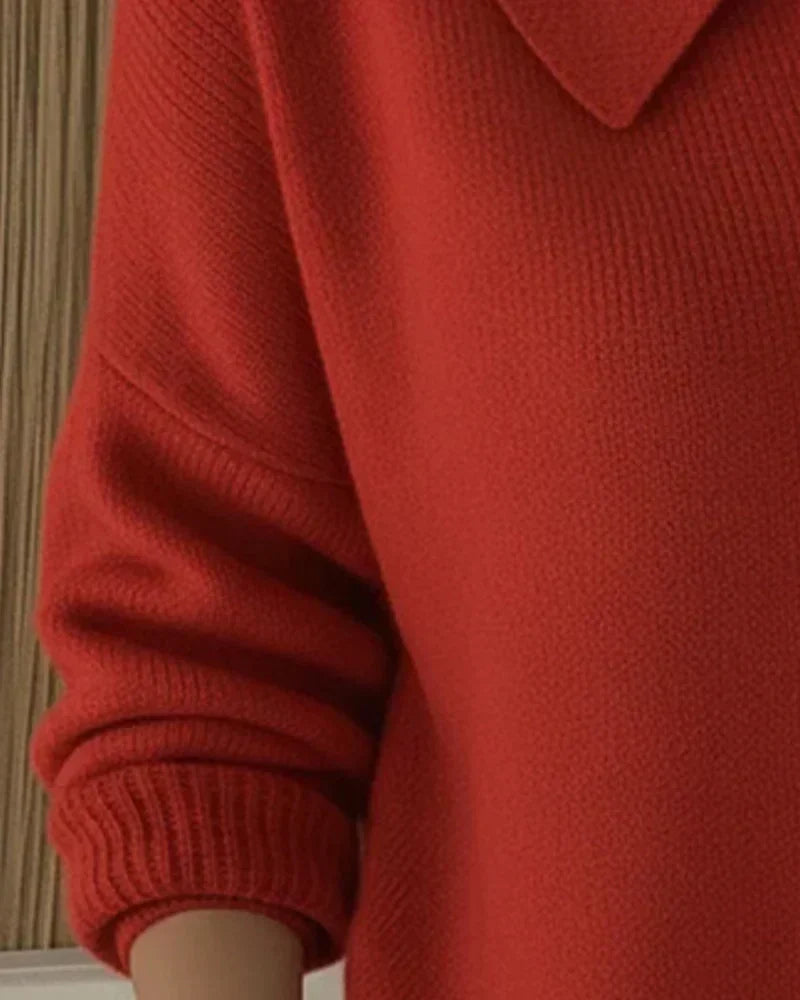 Velia | Cardigan con Collo a Camicia