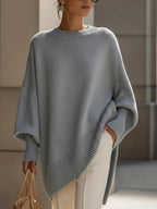 Ludovica | Maglione Oversize con Scollo Ampio
