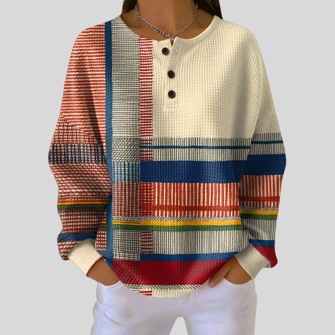 Veneranda | Felpa Henley Morbida
