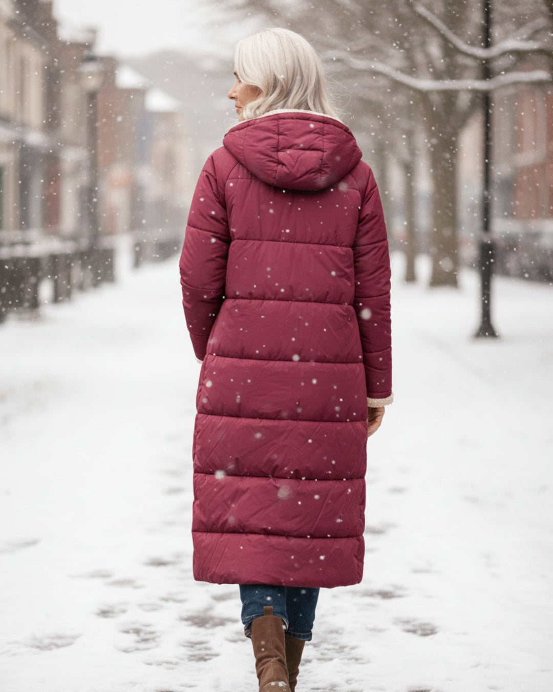 Ester | Cappotto Invernale in Sherpa