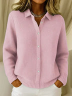 Rachele | Cardigan Testurizzato con Bottoni