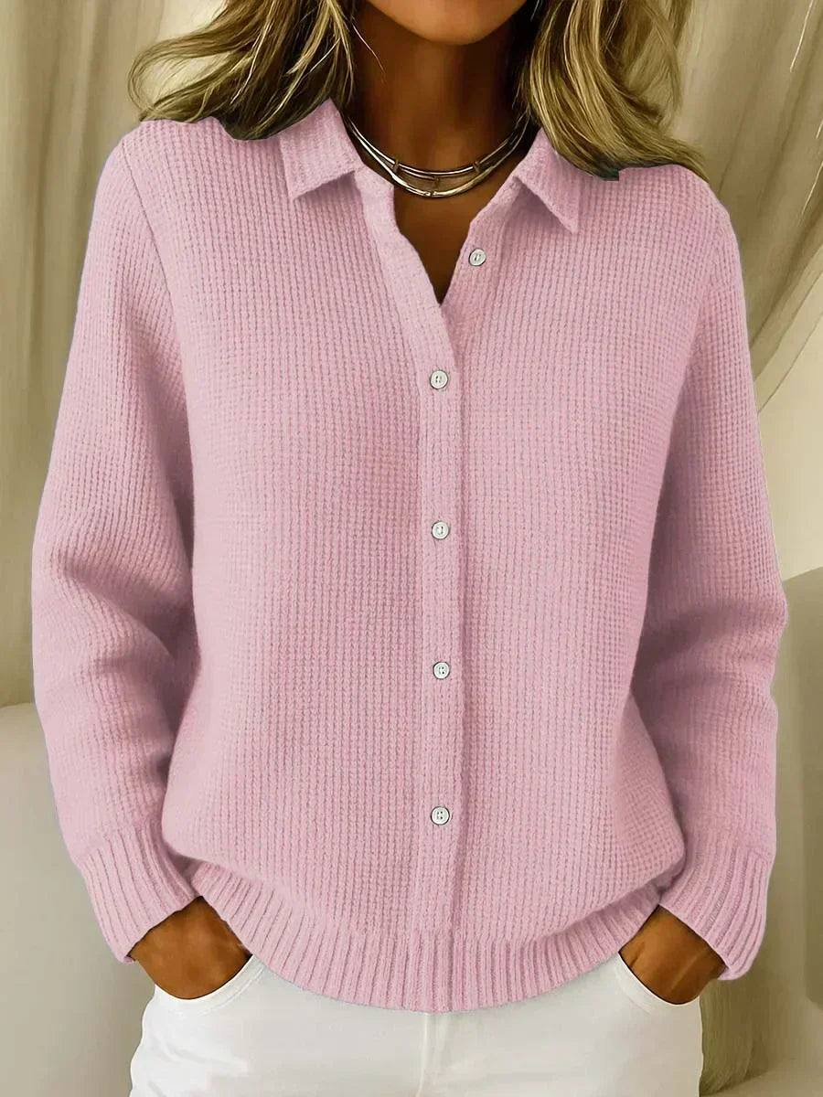Rachele | Cardigan Testurizzato con Bottoni