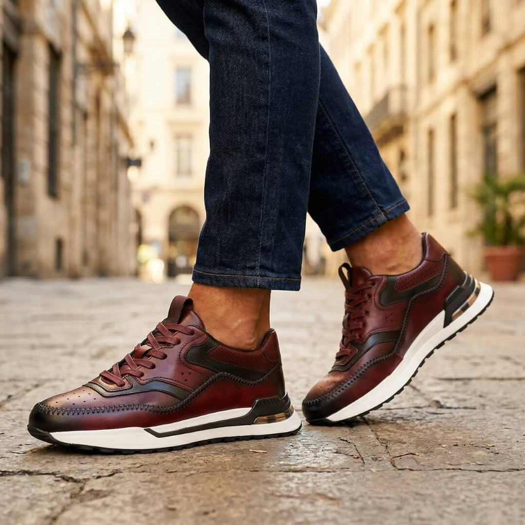 Ottavio | Sneakers Pelle Multicolore