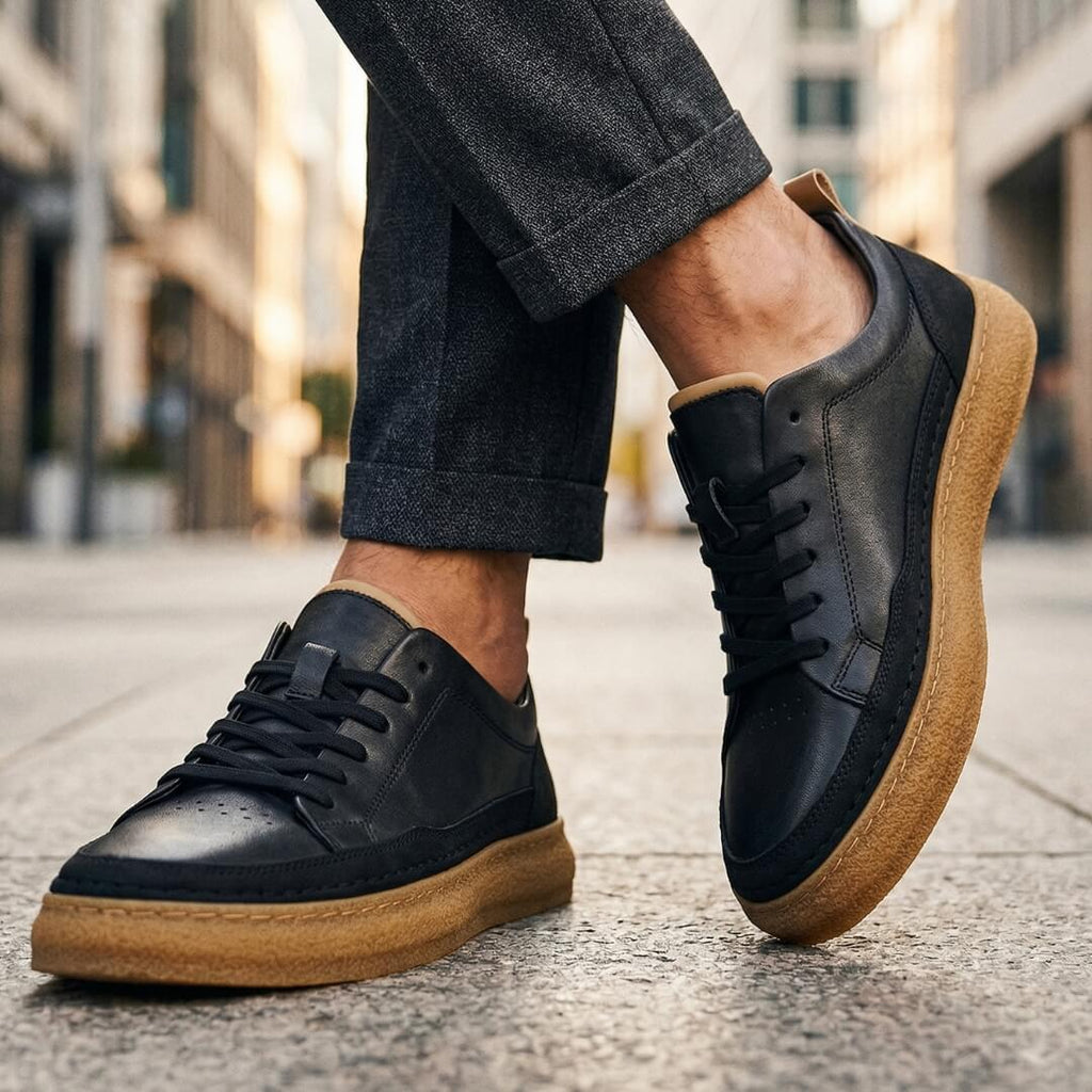 Ercole | Sneakers Pelle Cucite a Mano