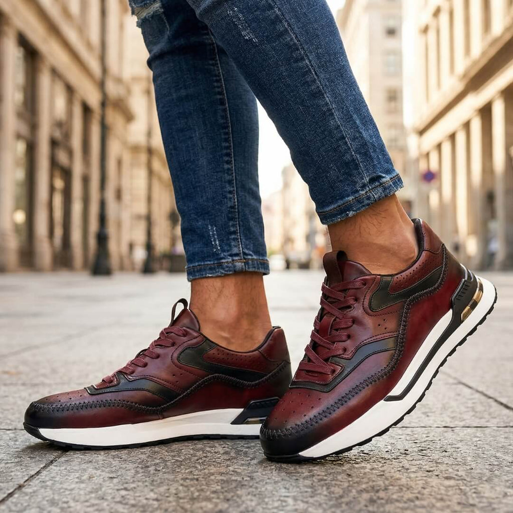 Ottavio | Sneakers Pelle Multicolore