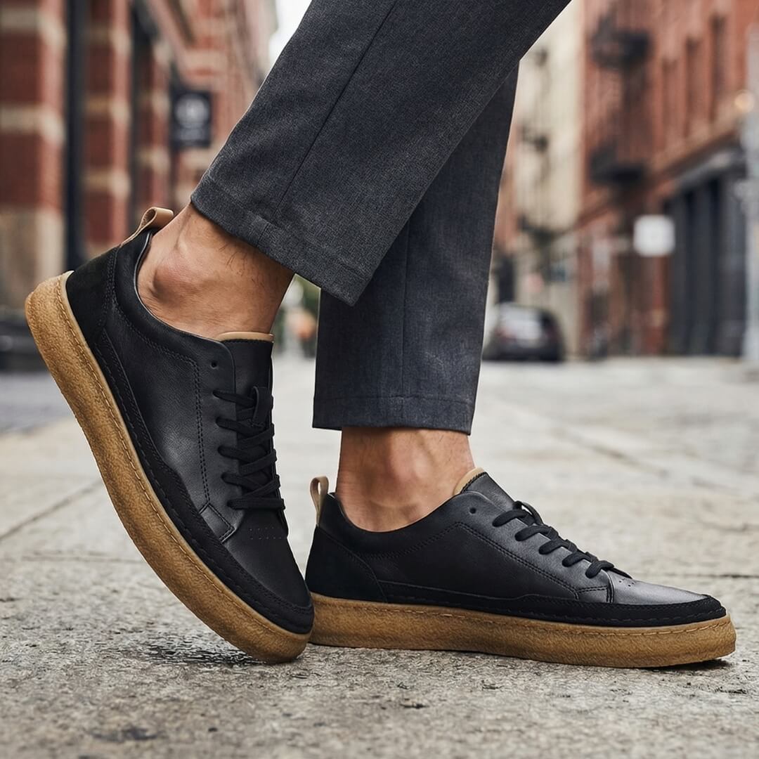 Ercole | Sneakers Pelle Cucite a Mano