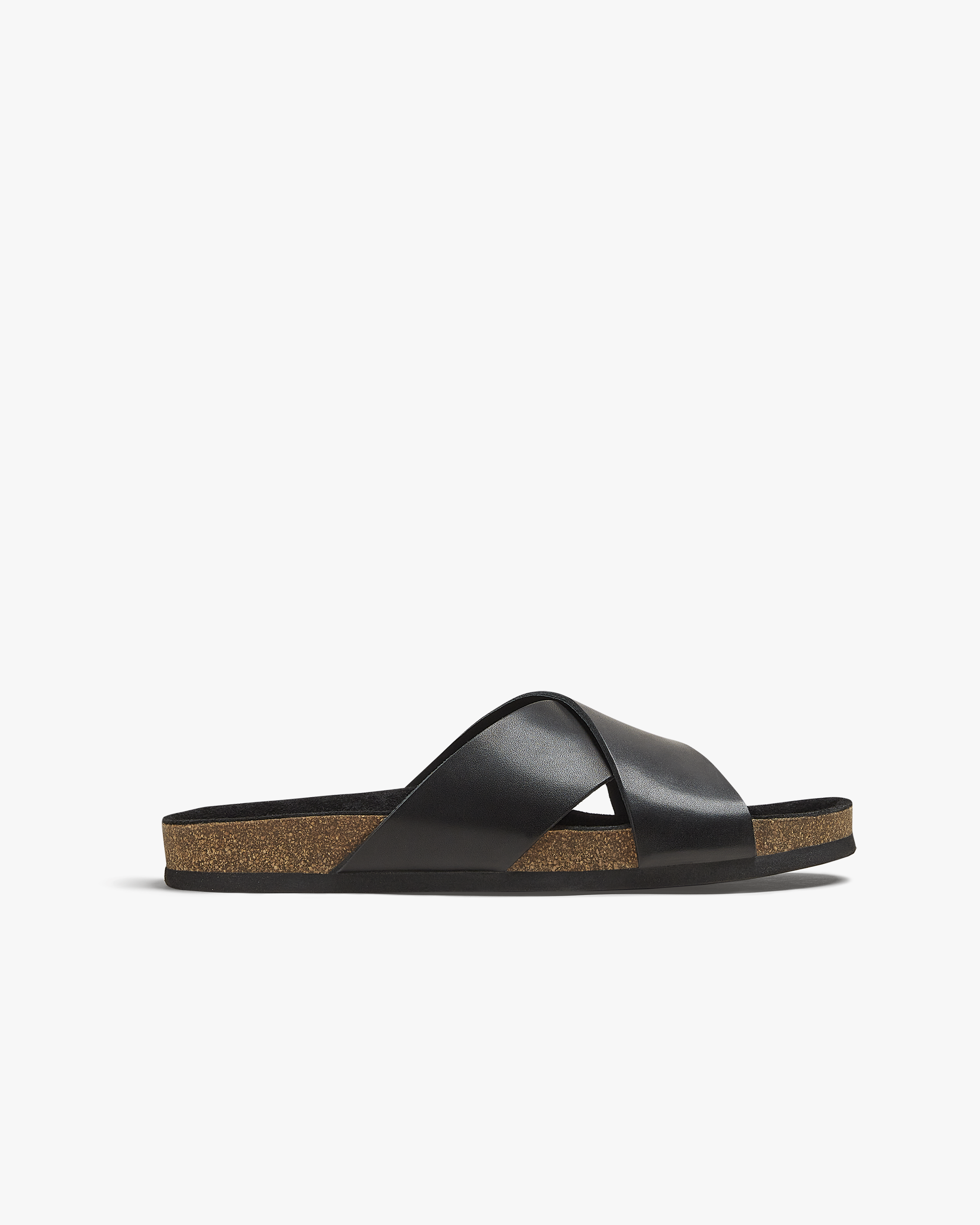 Amalfi | Sandali in Pelle — Nero