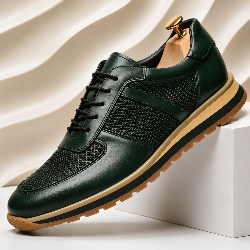 Milano | Sneakers Pelle Pieno Fiore