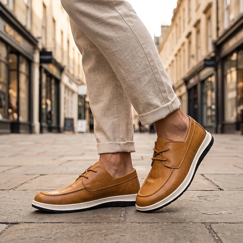 Elio | Sneakers Pelle Tonalità Terra