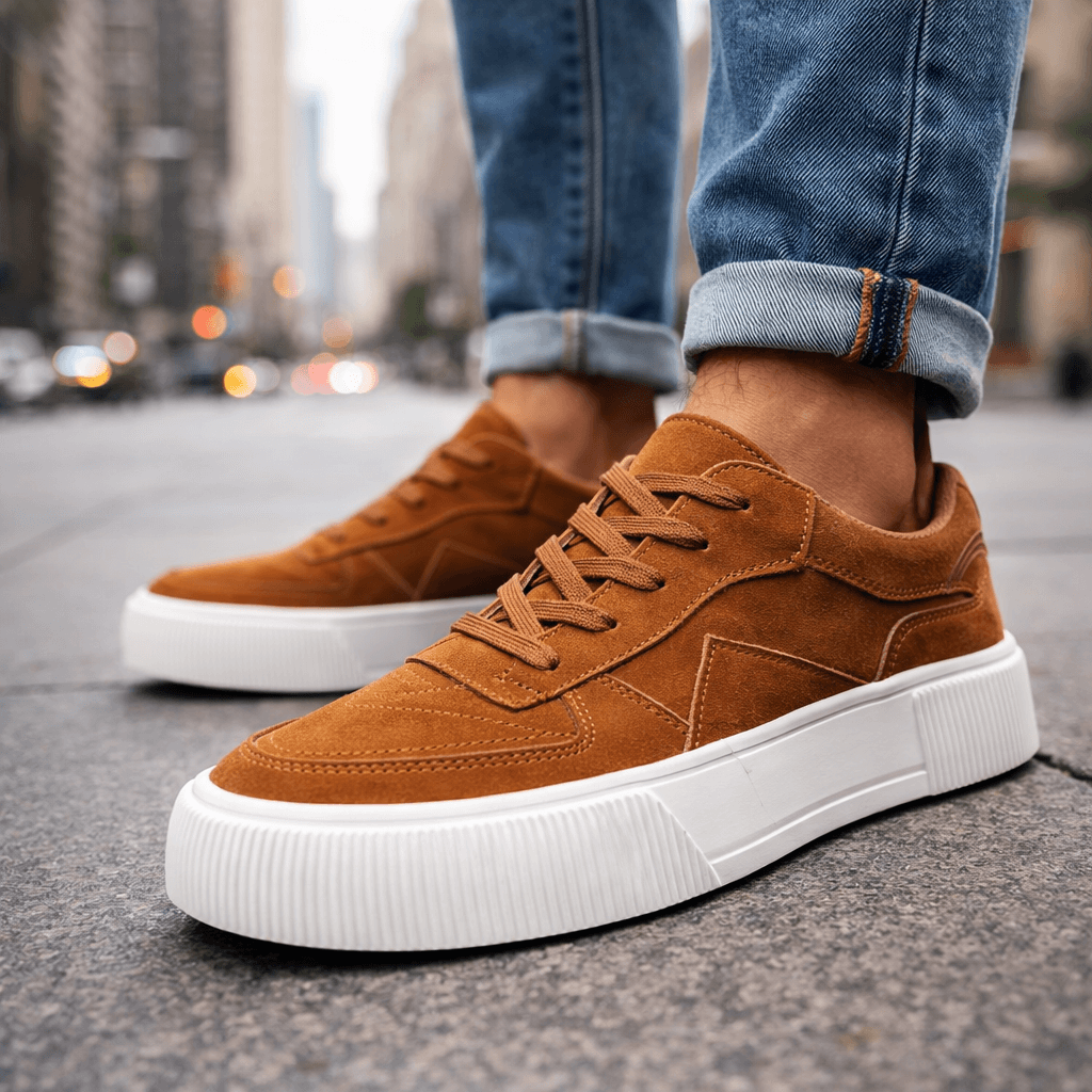 Aurelio | Sneakers Camoscio Multicolore