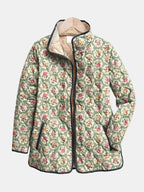 Amelia | Giacca Trapuntata Tappezzeria Fiorita