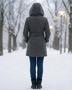 Zelinda | Cappotto in Lana a Quadri