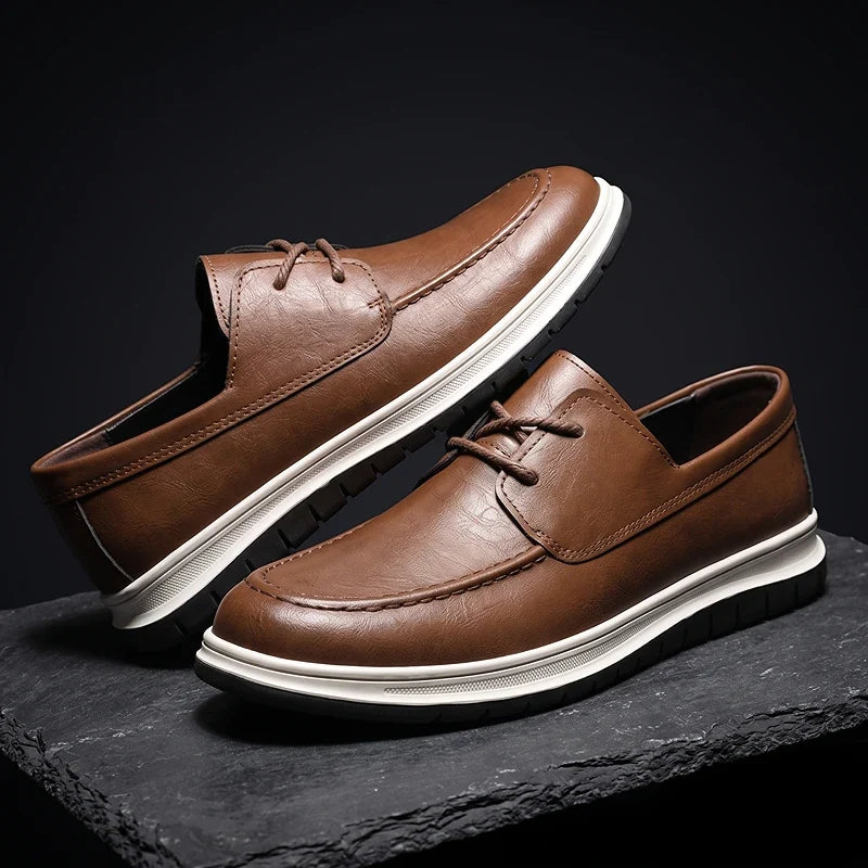 Elio | Sneakers Pelle Tonalità Terra