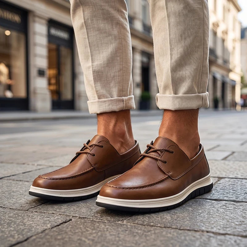 Elio | Sneakers Pelle Tonalità Terra
