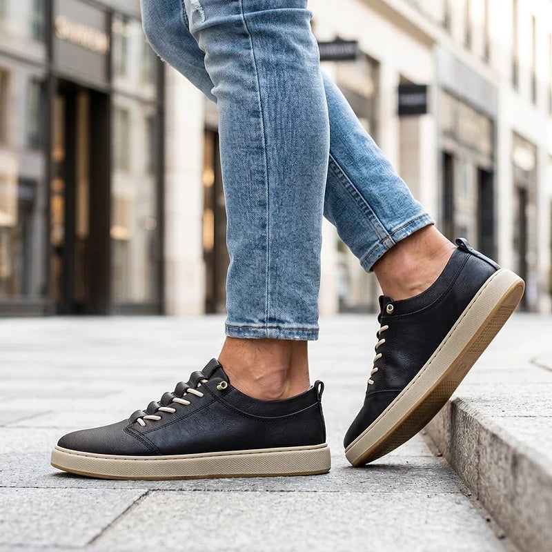 Leonardo | Sneakers Pelle Sartoriale