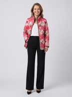 Cristina | Giacca Trapuntata Rose Polverose