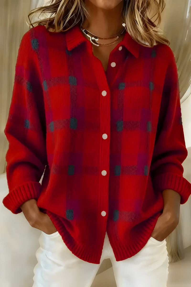 Candida | Cardigan a Quadri