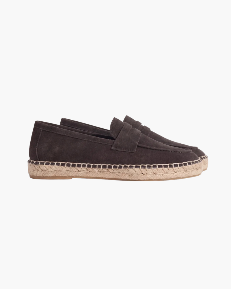 Riviera | Espadrillas in Camoscio — Caffè
