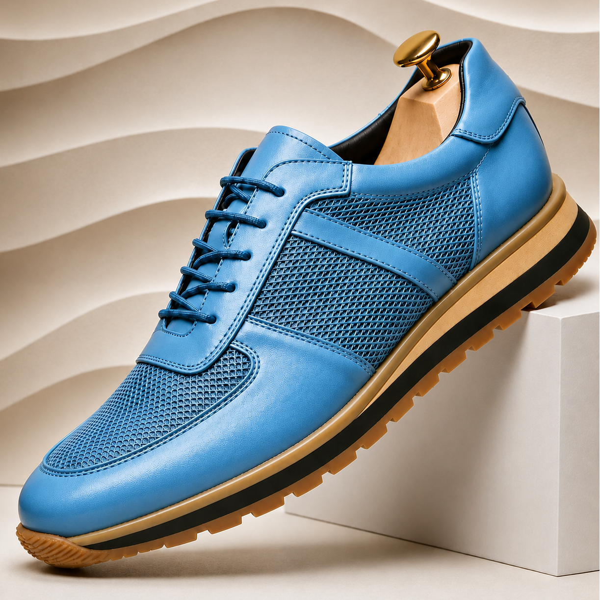 Milano | Sneakers Pelle Pieno Fiore