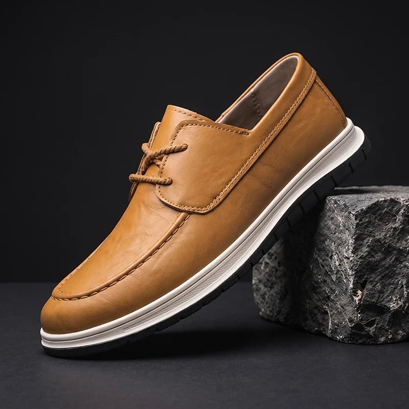 Elio | Sneakers Pelle Tonalità Terra