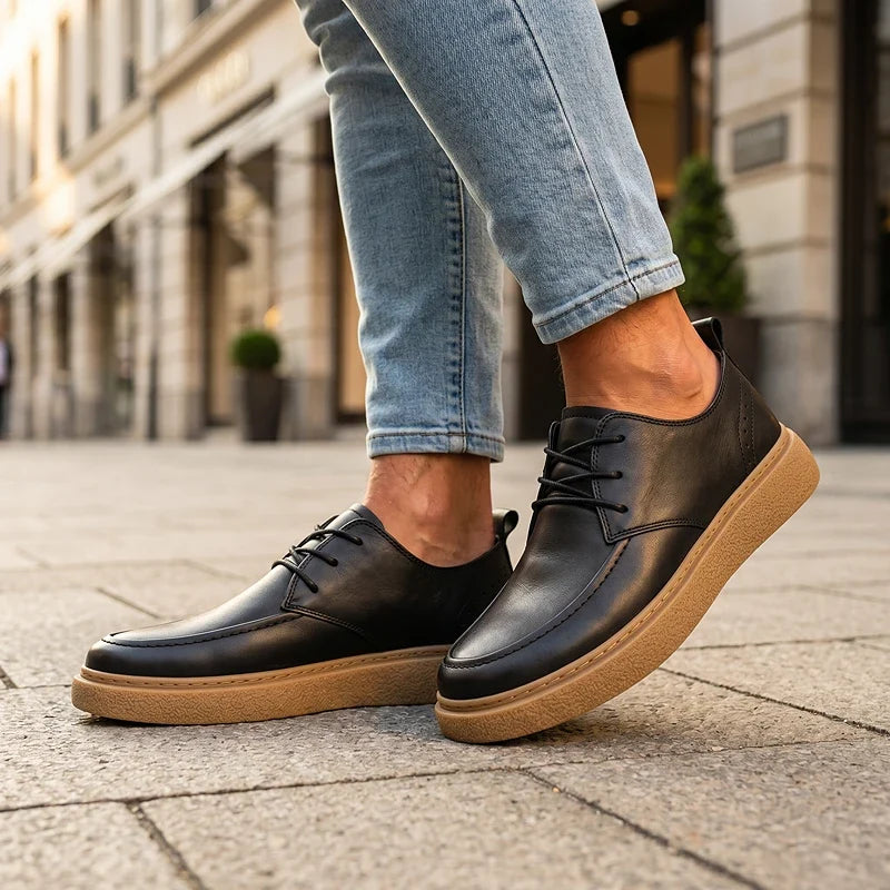 Gerardo | Sneakers Pelle Bicolore