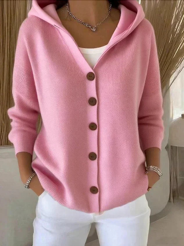 Rosetta | Cardigan con Cappuccio