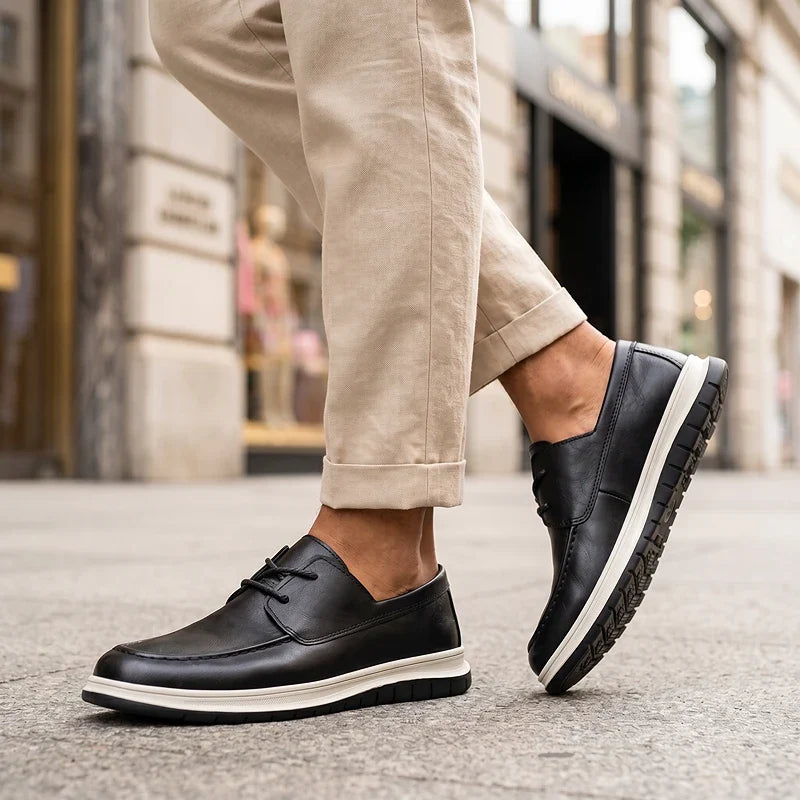 Elio | Sneakers Pelle Tonalità Terra