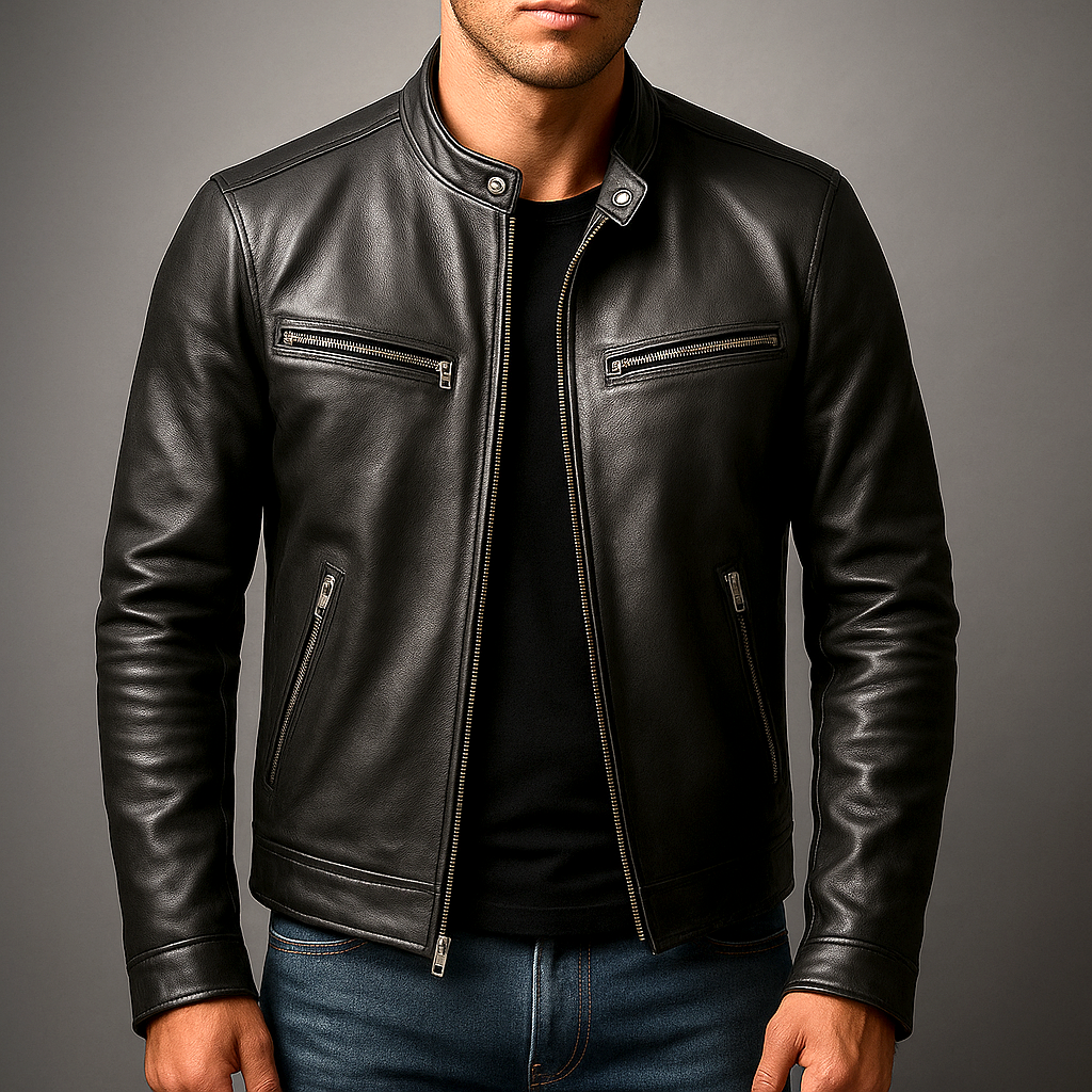 Guido | Giacca Pelle Vintage