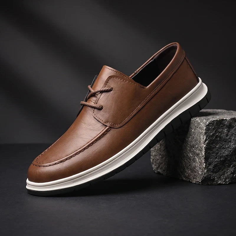 Elio | Sneakers Pelle Tonalità Terra