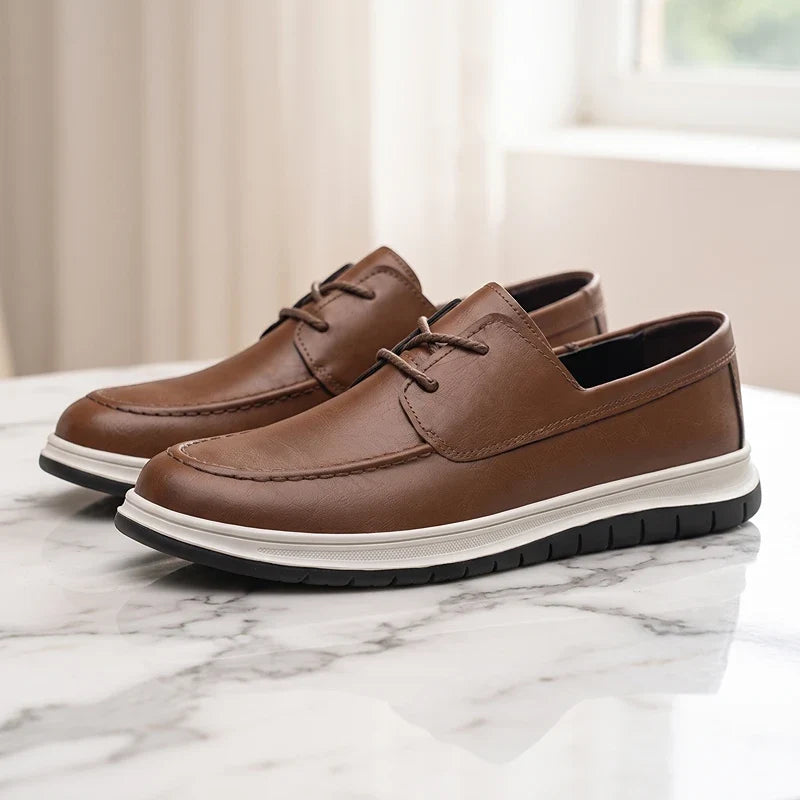Elio | Sneakers Pelle Tonalità Terra