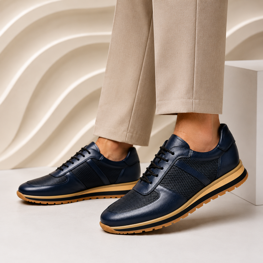 Milano | Sneakers Pelle Pieno Fiore
