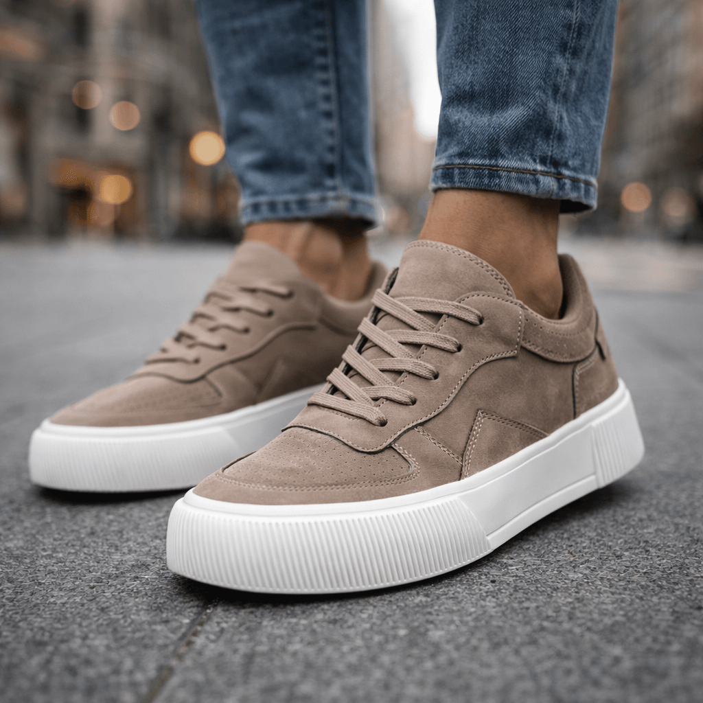 Aurelio | Sneakers Camoscio Multicolore