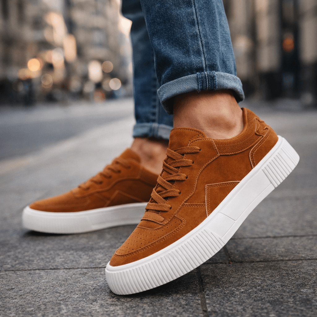 Aurelio | Sneakers Camoscio Multicolore