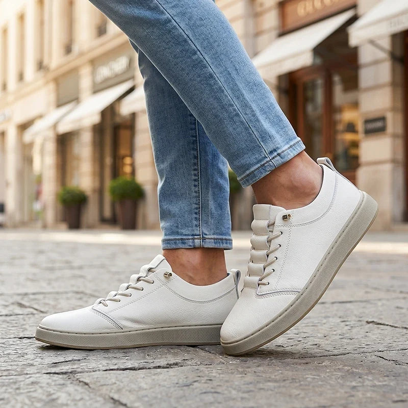 Leonardo | Sneakers Pelle Sartoriale