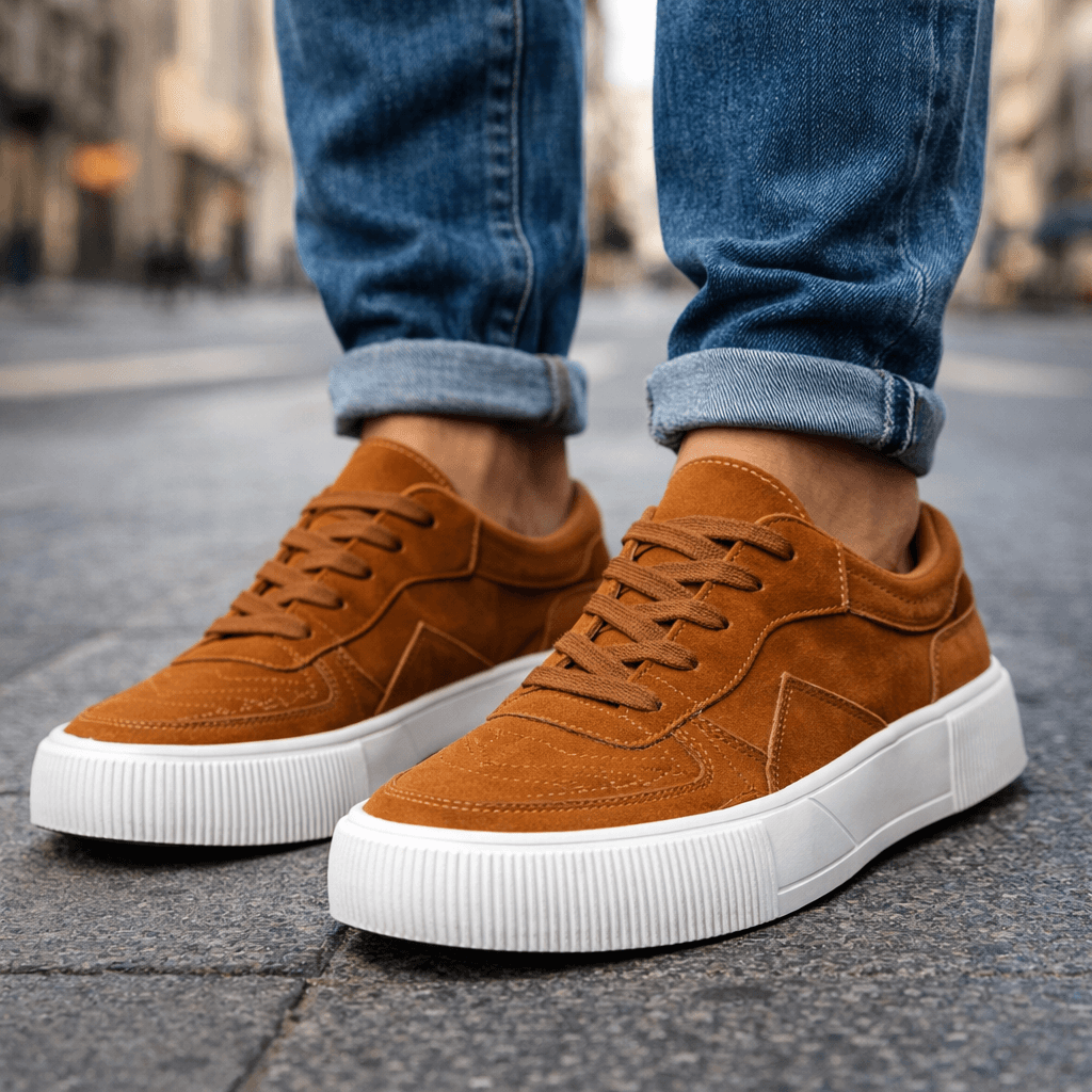 Aurelio | Sneakers Camoscio Multicolore