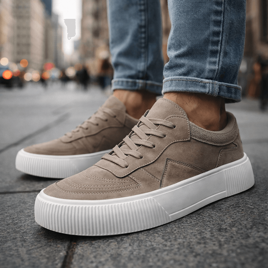 Aurelio | Sneakers Camoscio Multicolore