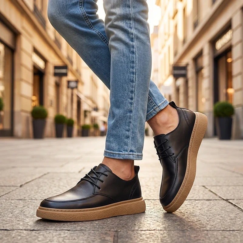 Gerardo | Sneakers Pelle Bicolore