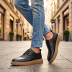Gerardo | Sneakers Pelle Bicolore