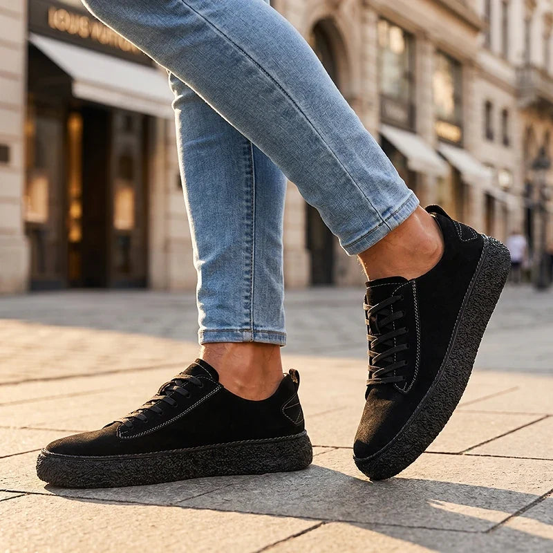 Vittorino | Sneakers Camoscio Vintage