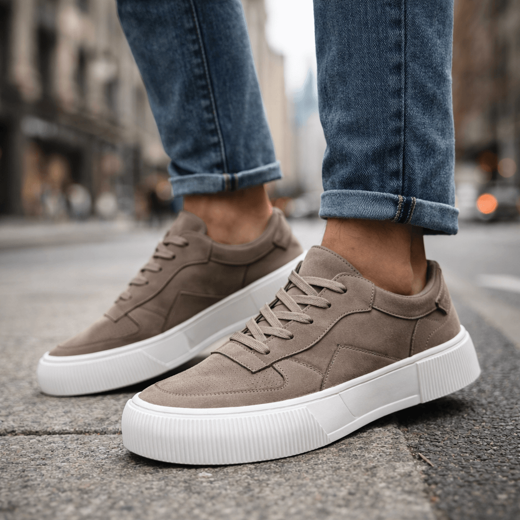 Aurelio | Sneakers Camoscio Multicolore