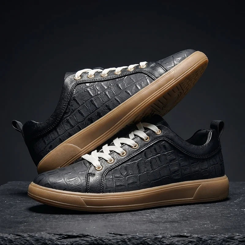 Enzo / Sneakers Pelle Elegante