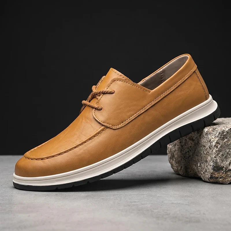 Elio | Sneakers Pelle Tonalità Terra