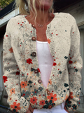 Ninetta | Cardigan Floreale a Coste