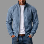 Corrado | Bomber Camoscio Collo Alto
