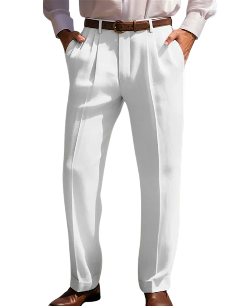 Como | Pantaloni Lino Eleganti