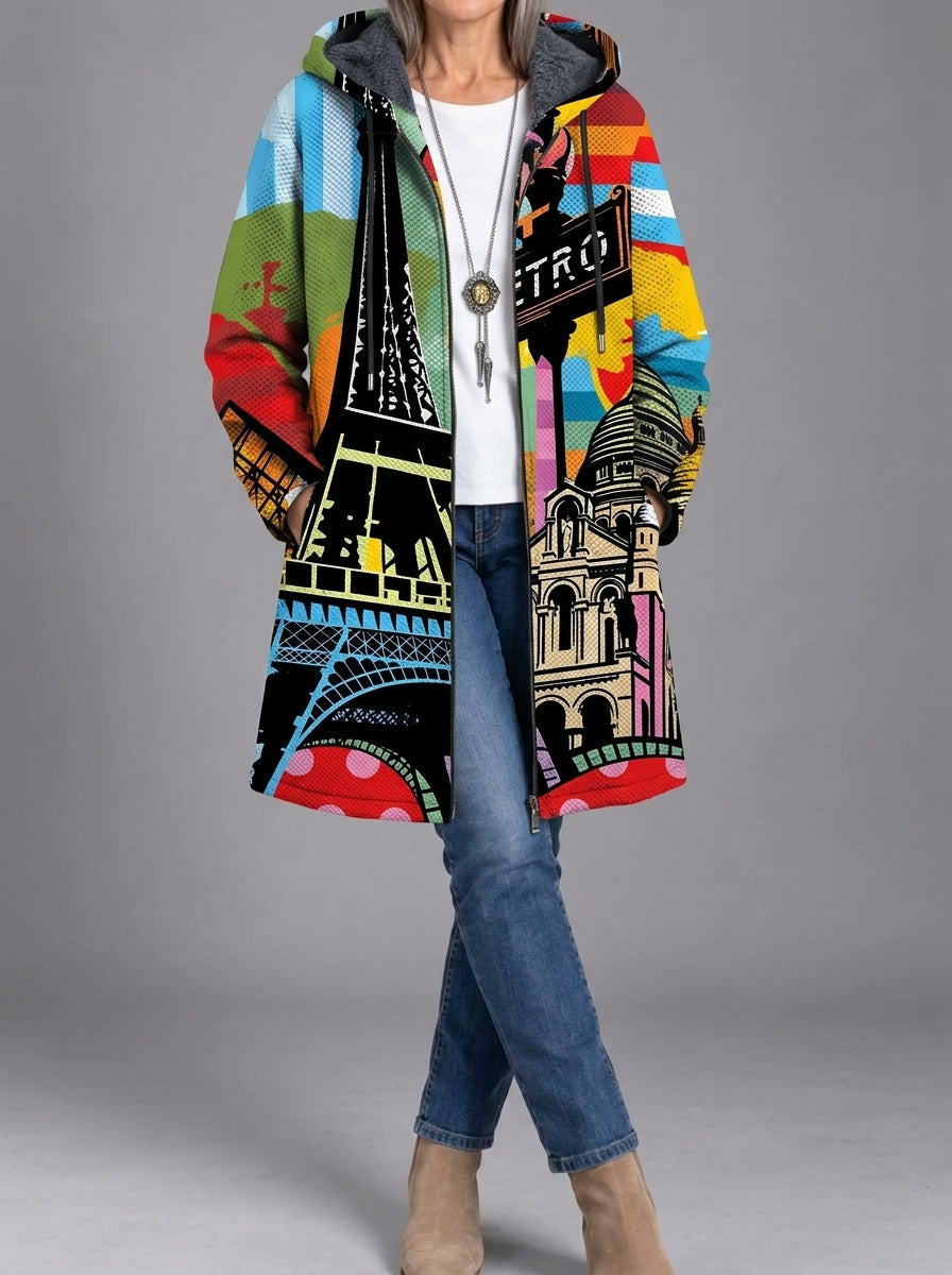 Giacinta | Giacca in Maglia d'Artista