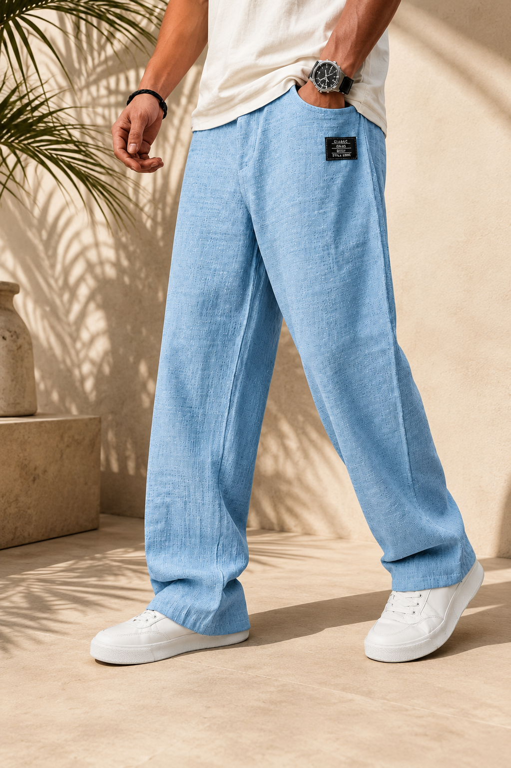 Marco | Pantaloni Casual Lino Premium