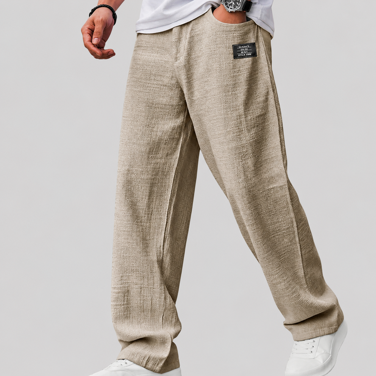 Marco | Pantaloni Casual Lino Premium