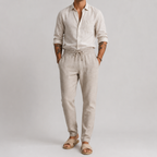 Mateo Beach | Pantaloni Estivi in Lino