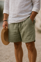 Assisi | Pantaloncini Lino Eleganti